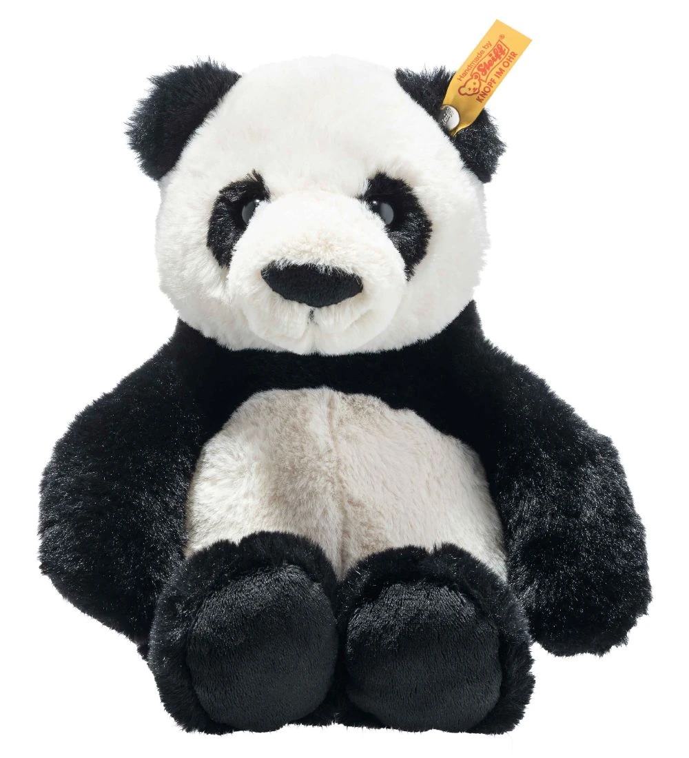 Steiff Bamse - Ming Panda - 27 Cm - Hvid/Sort 3 Steiff Bamse - Ming Panda - 27 Cm - Hvid/Sort