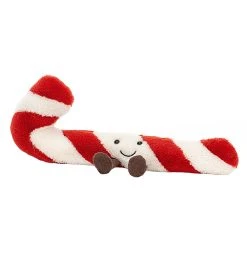 Jellycat Bamse - Little - 12x7 Cm - Amuseable Candy Cane