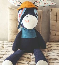 Lilliputiens Bamse - Ignace - 52x33 - Blå -doll accessories shop CH569 1