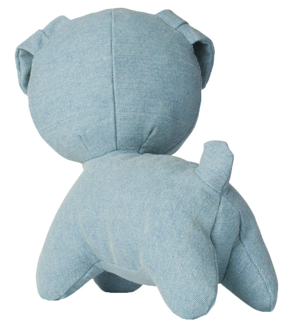 Bon Ton Toys Bamse - 30 Cm - Snuffy - Light Wash Denim 4 Bon Ton Toys Bamse - 30 Cm - Snuffy - Light Wash Denim - Billede 2