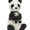 Jellycat Bamse - 24x14 Cm - Huddles Panda 2 Jellycat Bamse - 24x14 Cm - Huddles Panda -doll accessories shop CM078
