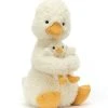 Jellycat Bamse - 24x10 Cm - Huddles Duck -doll accessories shop CM094