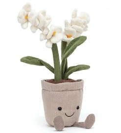 Jellycat Bamse - 27x10 Cm - Amuseable Cream Orchid