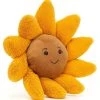 Jellycat Bamse - Small - 20x20 Cm - Fleury Sunflower -doll accessories shop CM118