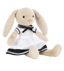 Jellycat Bamse - 27x10 Cm - Lottie Bunny Sailing