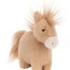 Jellycat Bamse - 15x7 Cm - Clippy Clop Palomino Pony -doll accessories shop CP135