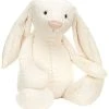 Jellycat Bamse - Medium - 31x12 Cm - Bashful Cream Bunny -doll accessories shop CT143