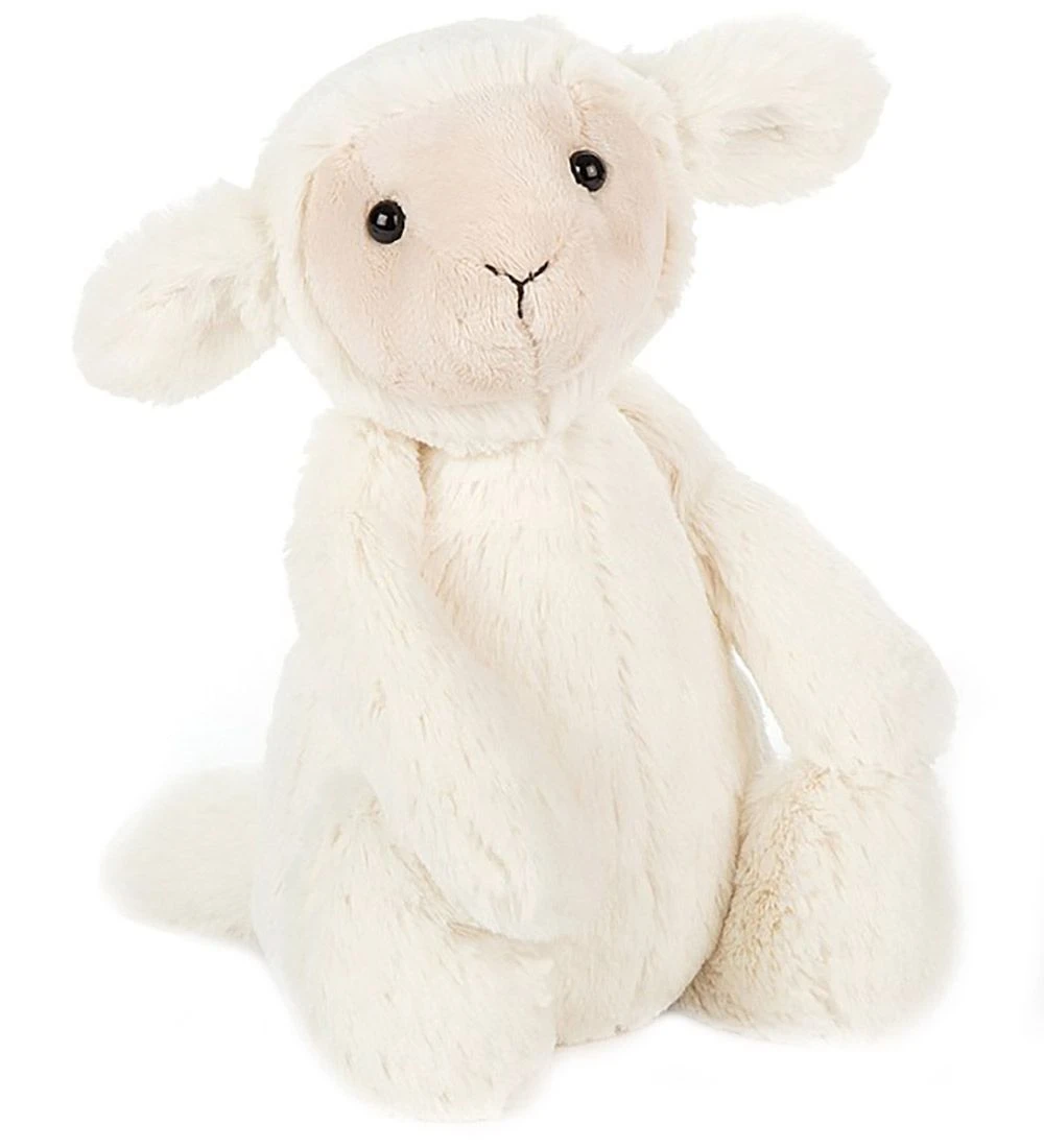 Jellycat Bamse - Medium - 31x12 Cm - Bashful Lamb 3 Jellycat Bamse - Medium - 31x12 Cm - Bashful Lamb