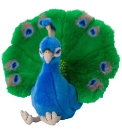 Bon Ton Toys Bamse - 23 Cm - WWF - Peacook - Blå/Grøn