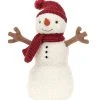 Jellycat Bamse - Medium - 20x10 Cm - Teddy Snowman -doll accessories shop DE135
