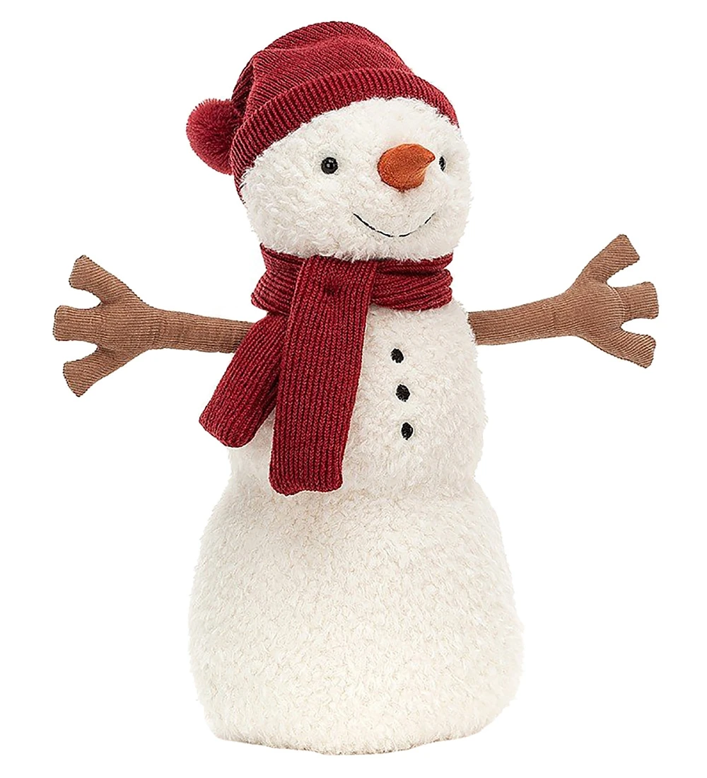 Jellycat Bamse - Large - 34x15 Cm - Teddy Snowman 3 Jellycat Bamse - Large - 34x15 Cm - Teddy Snowman