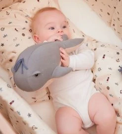 Filibabba Bamse - 30 Cm - Willie The Whale - Grå -doll accessories shop DG744 3