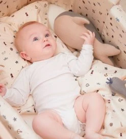 Filibabba Bamse - 30 Cm - Willie The Whale - Grå -doll accessories shop DG744 4