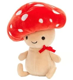 Jellycat Bamse - 16x8 Cm - Fun-Guy Robbie