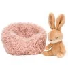 Jellycat Bamse - 12x12 Cm - Hibernating Bunny -doll accessories shop DK817