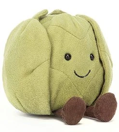 Jellycat Bamse - 11 Cm - Amuseable Brussels Sprout
