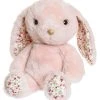 Teddykompaniet Bamse - Bunnies - Flora I Støvet Rosa -doll accessories shop DT843