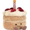 Jellycat Bamse - 16 Cm - Amuseable Birthday Cake 2 Jellycat Bamse - 16 Cm - Amuseable Birthday Cake -doll accessories shop DU394