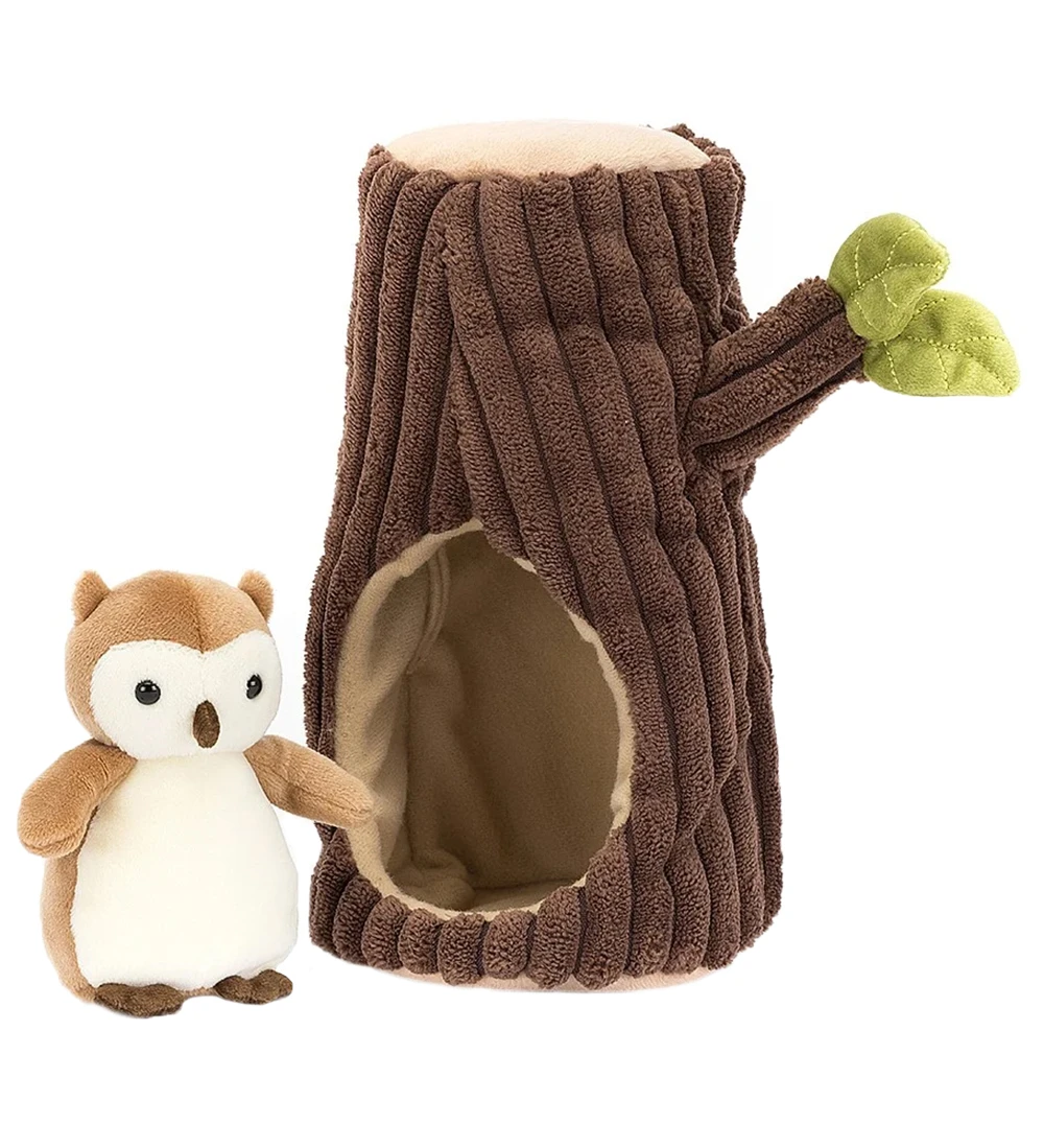 Jellycat Bamse - 18 Cm - Forest Fauna Owl 4 Jellycat Bamse - 18 Cm - Forest Fauna Owl - Billede 2