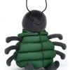 Jellycat Bamse - 13 Cm - Anoraknid Black Spider -doll accessories shop DU410