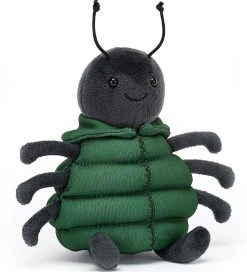 Jellycat Bamse - 13 Cm - Anoraknid Black Spider