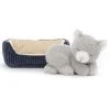 Jellycat Bamse - 16 Cm - Napping Nipper Cat 1 Jellycat Bamse - 16 Cm - Napping Nipper Cat -doll accessories shop DU419