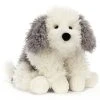 Jellycat Bamse - 25x40 Cm - Floofie Sheepdog 2 Jellycat Bamse - 25x40 Cm - Floofie Sheepdog -doll accessories shop DU423