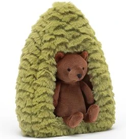 Jellycat Bamse - 19 Cm - Forest Fauna Bear