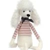 Jellycat Bamse - 27 Cm - Beatnik Buddy Poodle -doll accessories shop DU524