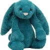 Jellycat Bamse - 18 Cm - Small Bashful Mineral Blue Bunny -doll accessories shop DU526