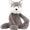 Jellycat Bamse - 30 Cm - Bashful Wolf