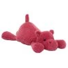 Jellycat Bamse - 42 Cm - Splootie Hippo -doll accessories shop DU529