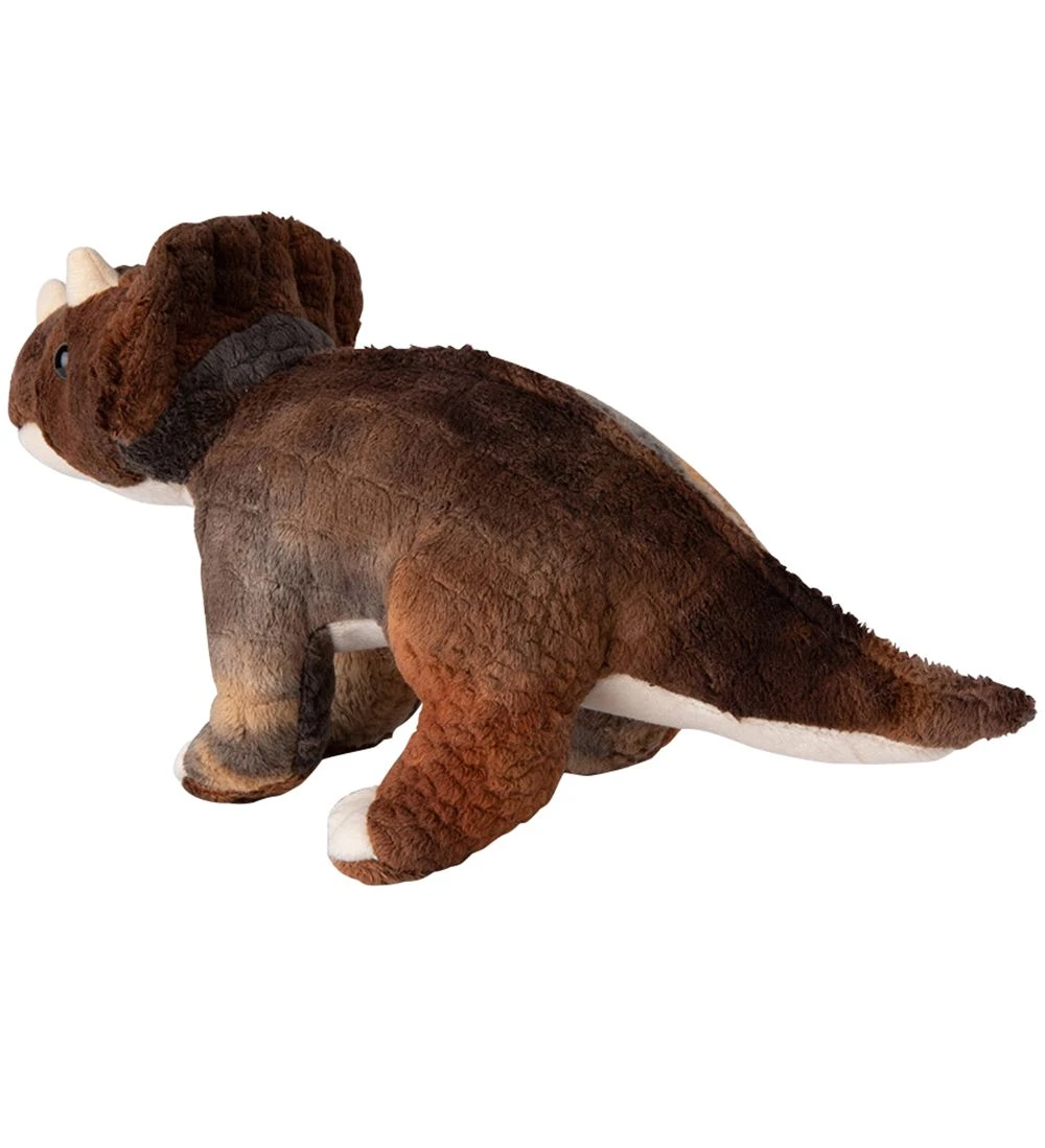 Bon Ton Toys Bamse - 29 Cm - Triceratops - Brun/Beige 4 Bon Ton Toys Bamse - 29 Cm - Triceratops - Brun/Beige - Billede 2