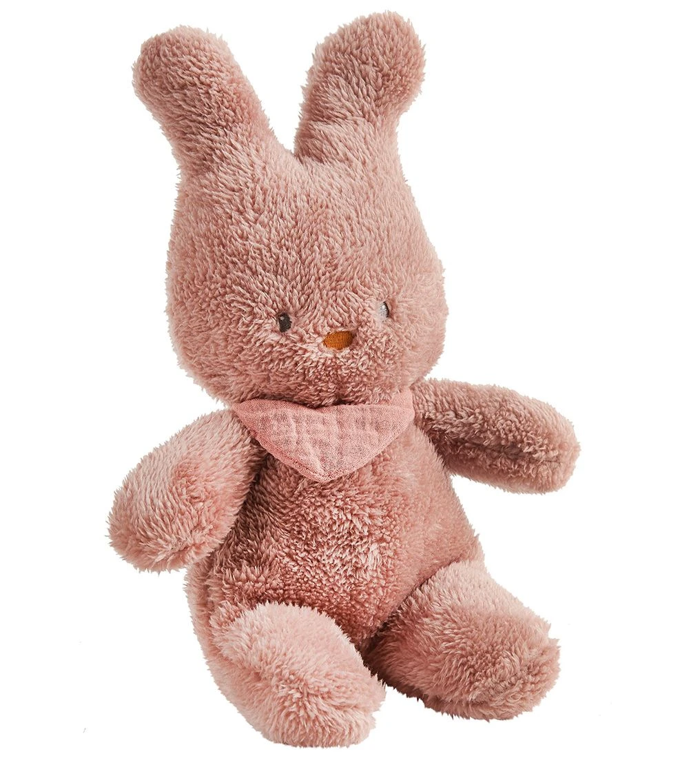 Nattou Bamse - Krammedyr Tipidou Rabbit - 30 Cm - Dusty Pink 3 Nattou Bamse - Krammedyr Tipidou Rabbit - 30 Cm - Dusty Pink