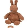 Nattou Bamse M. Musik - Musical Rabbit Bonnie - 30 Cm - Brun -doll accessories shop DZ760