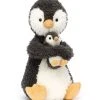 Jellycat Bamse - 24 Cm - Huddles Penguin -doll accessories shop EG930
