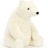 Jellycat Bamse - 31 Cm - Elwin Polar Bear -doll accessories shop EG943