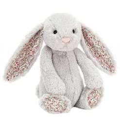 Jellycat Bamse - 30 Cm - Blossom Silver Bunny