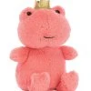 Jellycat Bamse - 13 Cm - Crowning Croaker Pink -doll accessories shop EQ287