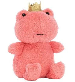Jellycat Bamse - 13 Cm - Crowning Croaker Pink