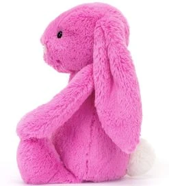 Jellycat Bamse - 20 Cm - Bashful Hot Pink Bunny 6 Jellycat Bamse - 20 Cm - Bashful Hot Pink Bunny -doll accessories shop EQ292 1