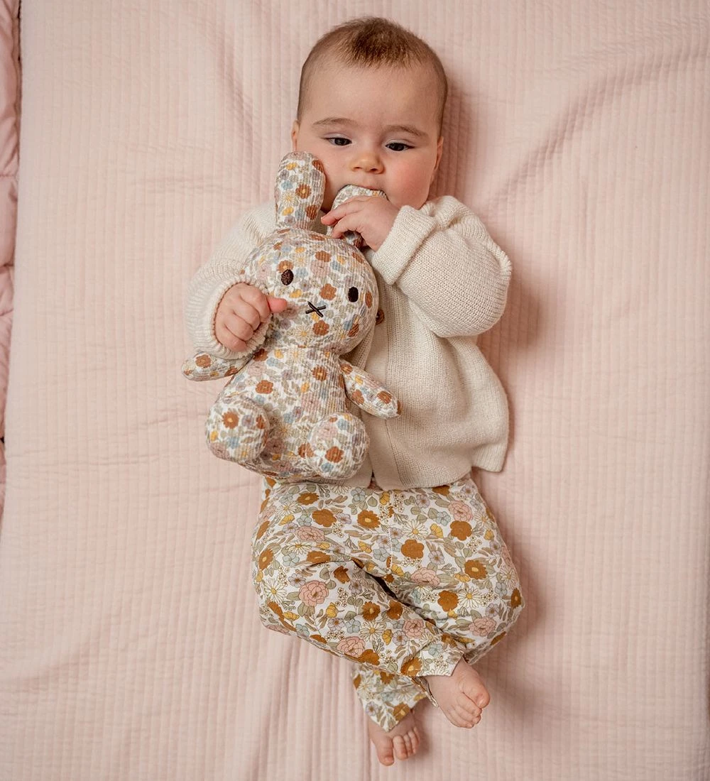 Little Dutch Bamse - Kanin Miffy - Vintage Little Flowers 4 Little Dutch Bamse - Kanin Miffy - Vintage Little Flowers - Billede 2