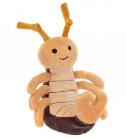 Jellycat Bamse - 12 Cm - Niggly Wiggly Ernie Earwig