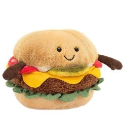 Jellycat Bamse - 11 Cm - Amuseable Burger