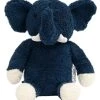 NatureZoo Bamse - 30 Cm - Teddyfleece - Elefant - Mørkeblå -doll accessories shop MI479