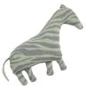 Smallstuff Bamse - 40 Cm - Zebra - Grå/Grøn -doll accessories shop NM438