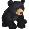 Wild Republic Bamse - 14x14 Cm - Sort Bjørn -doll accessories shop NM639