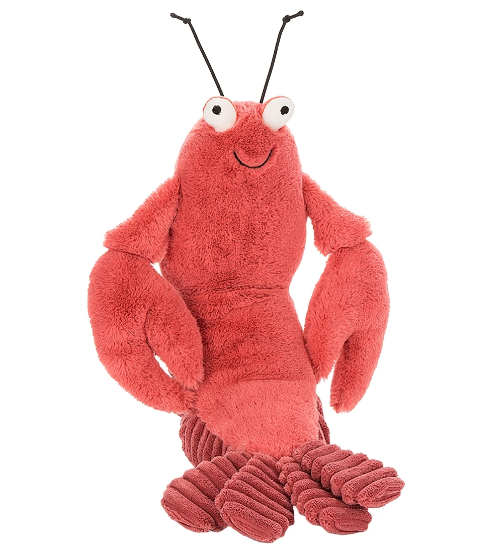 Jellycat Bamse - Medium - 27x9 Cm - Larry Lobster 3 Jellycat Bamse - Medium - 27x9 Cm - Larry Lobster