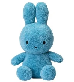 Bon Ton Toys Bamse - 23 Cm - Miffy Sitting - Terry Ocean Blue