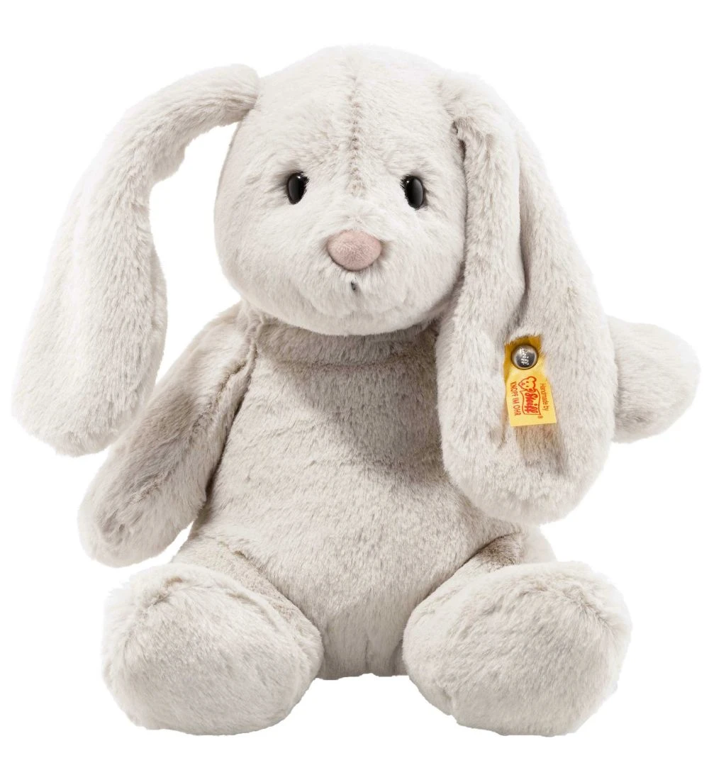 Steiff Bamse - Hoppie Rabbit - 28 Cm - Light Grey 3 Steiff Bamse - Hoppie Rabbit - 28 Cm - Light Grey
